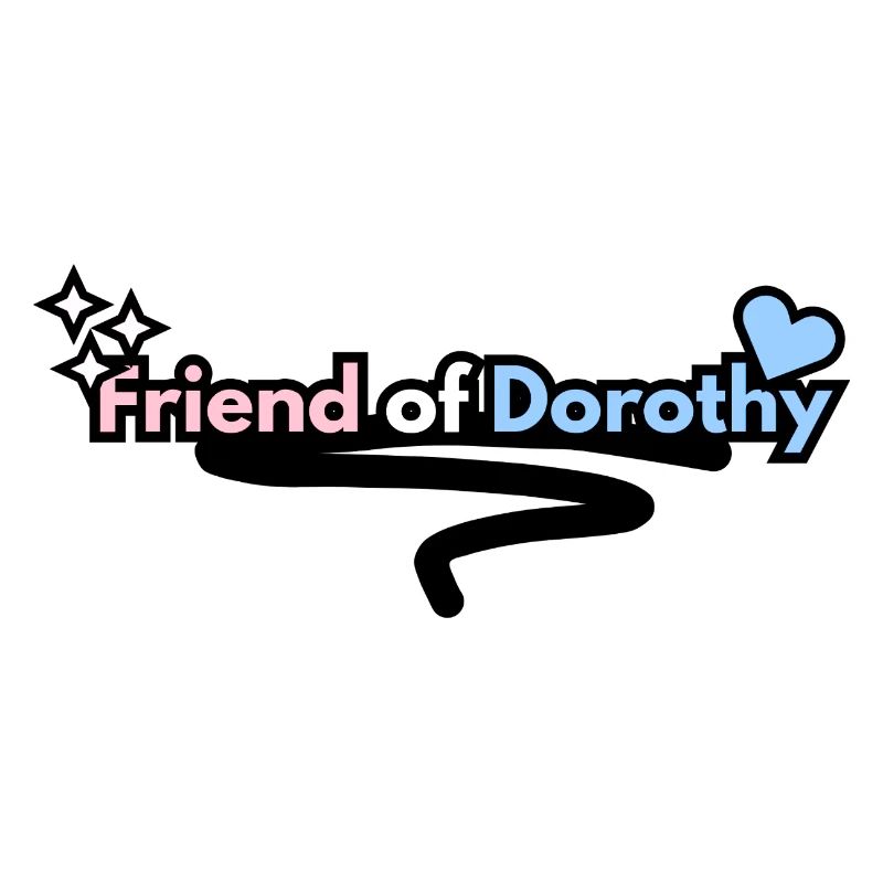 Friend of Dorothy Trans Pride Hidden Queer