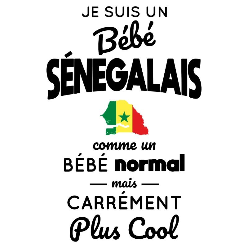 Bébé Sénégalais comme Bébé normal mais plus Cool