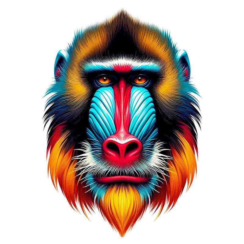 Singe mandrill