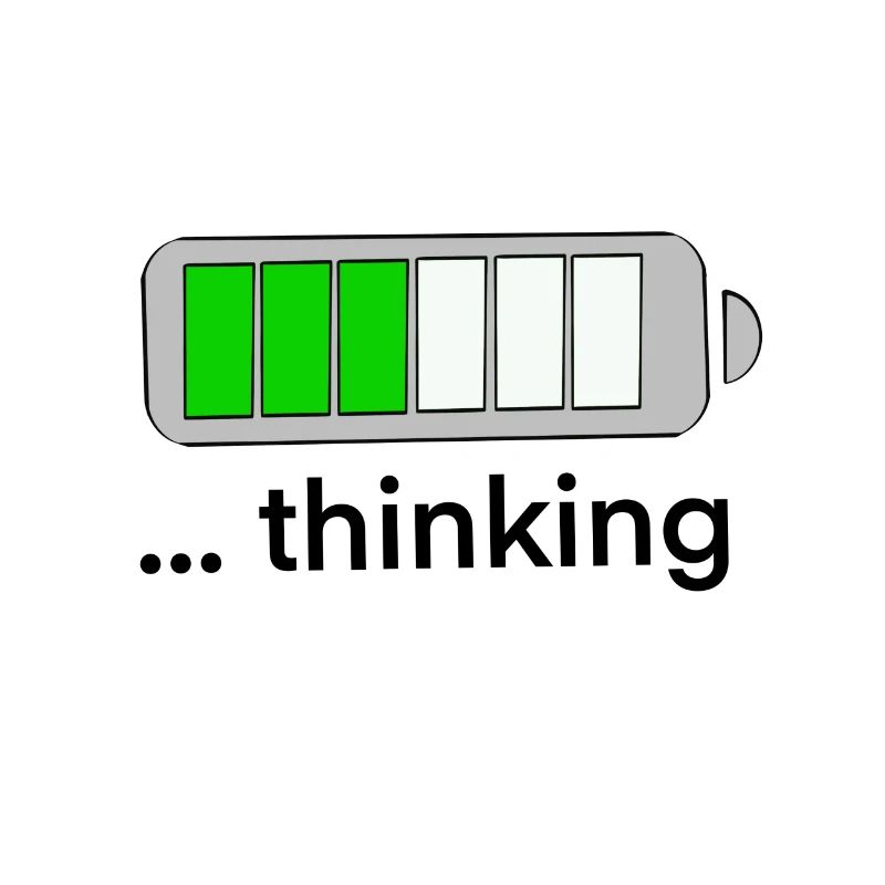 Thinking Thinking funny and witty battery