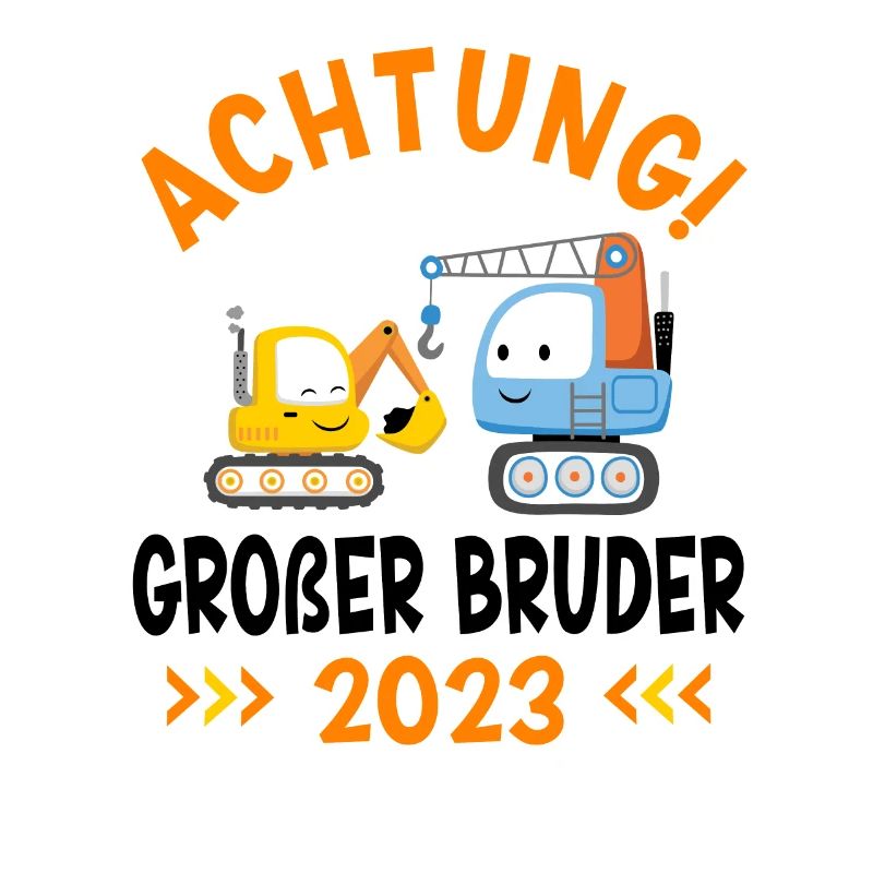 Großer Bruder 2023 Bagger Baustelle