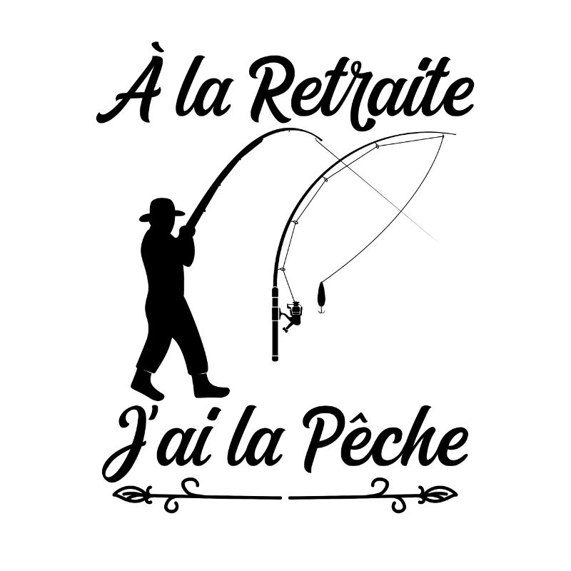 Pêche Retraité Super Cool Pour Papy