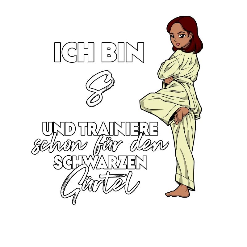 Ich bin 8 - Mädchen Karate