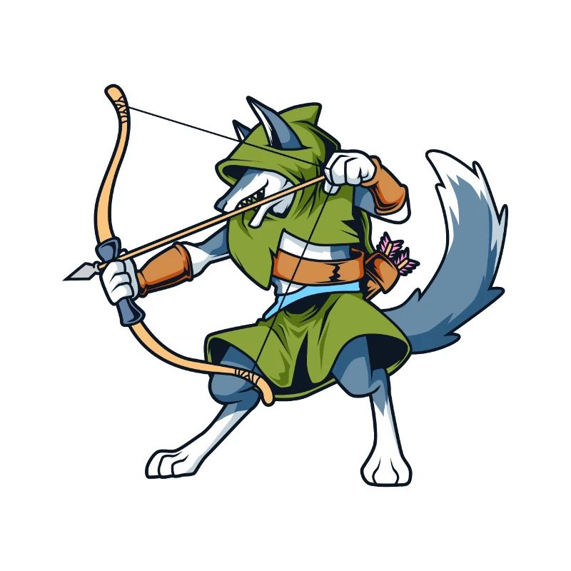 RPG Character - Ranger - Hunter - Wolf