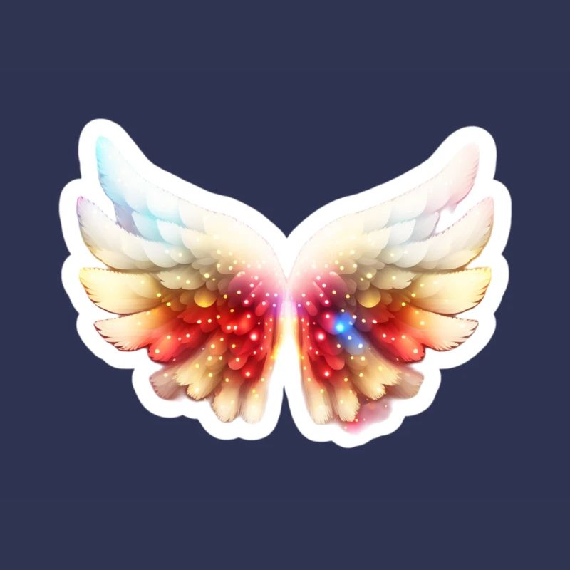 Glitzer Flügel
