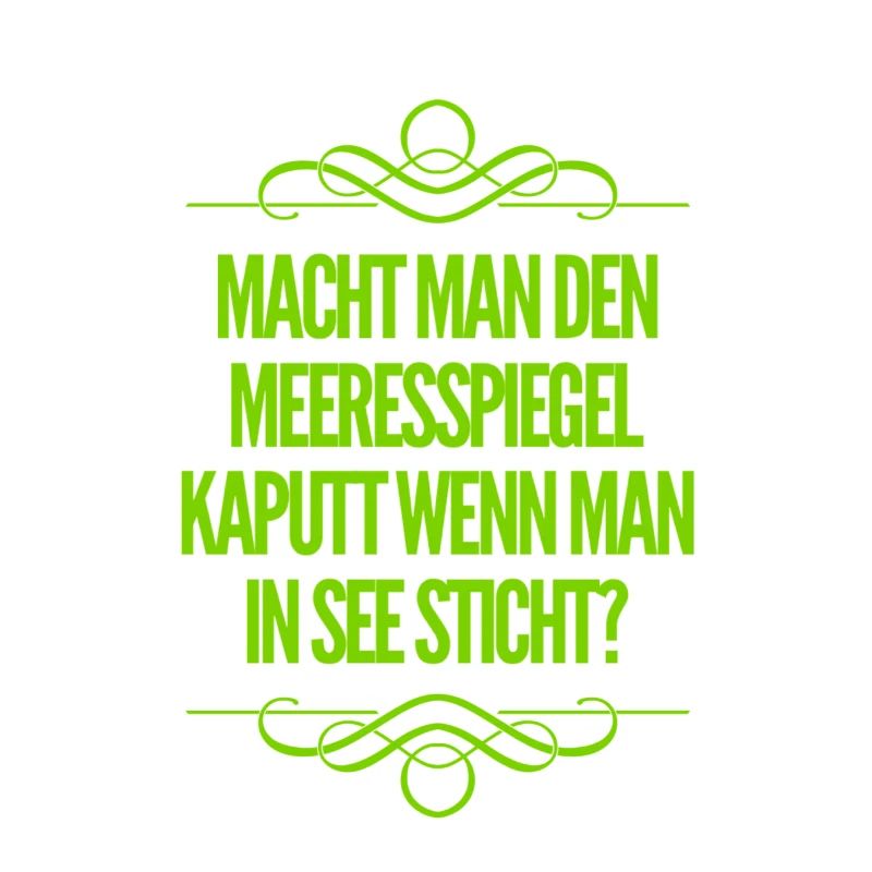 kaputter Meeresspiegel