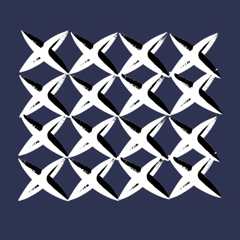 net cross pattern