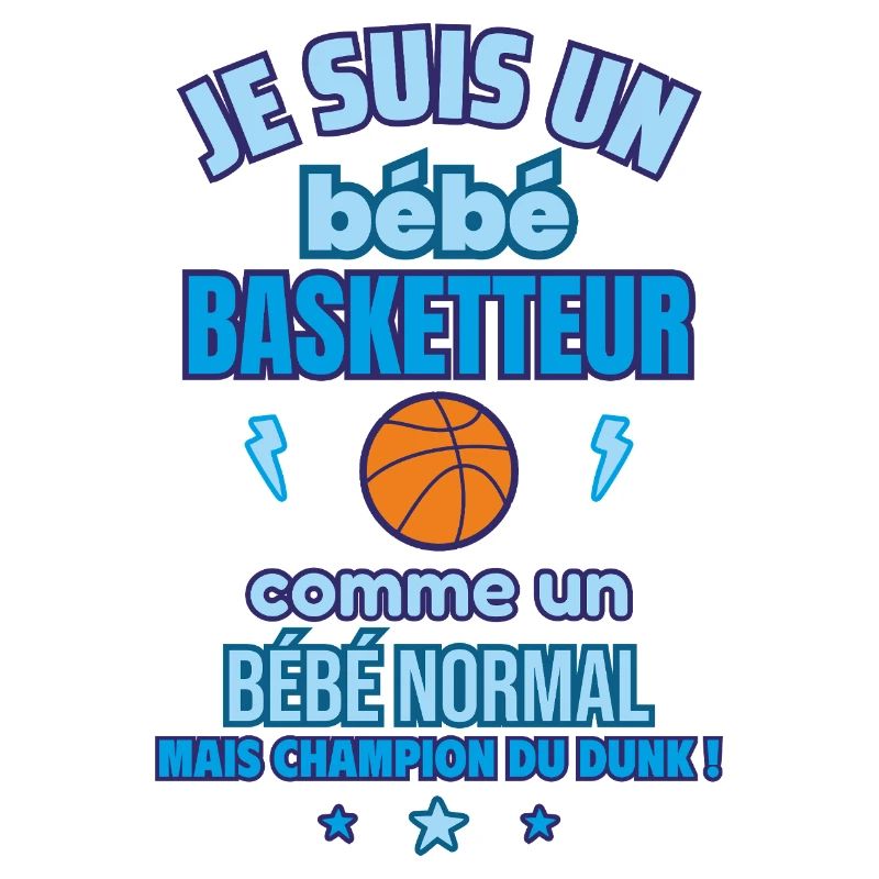 Bébé Basketteur Cadeau de naissance Drôle