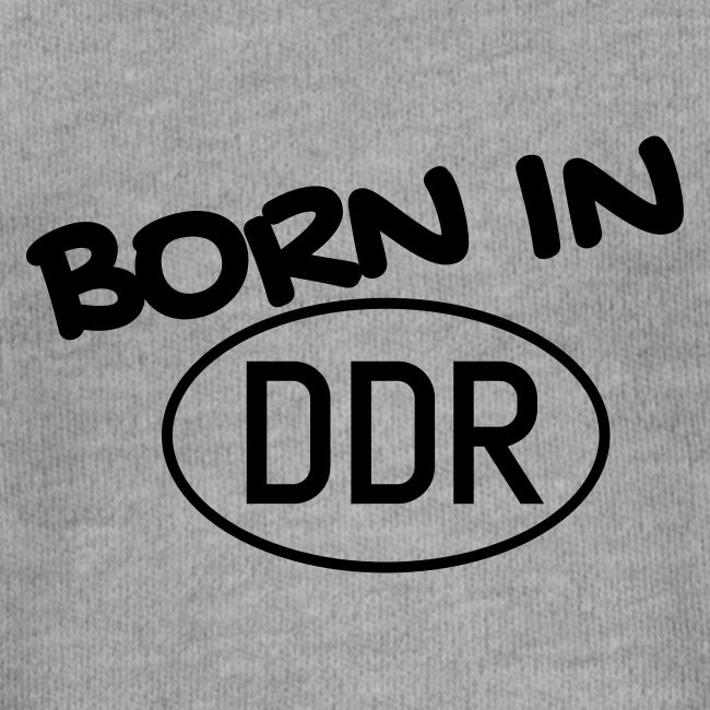 Born in DDR schwarz