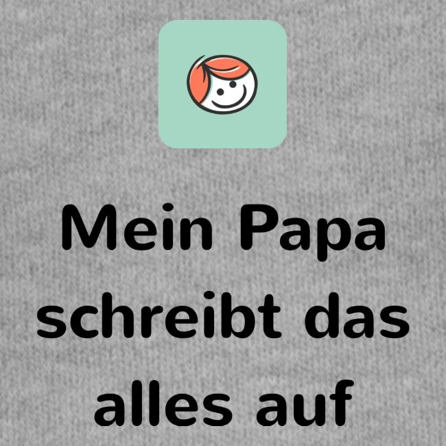 My dad writes it all down