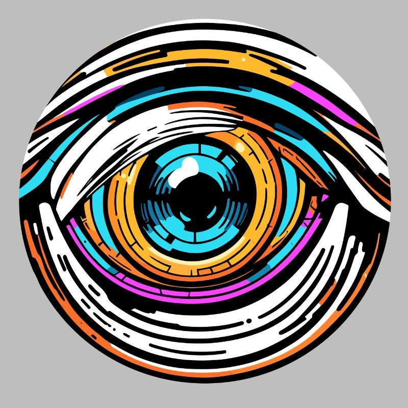 Psychedelic / Eye / Psychobilly / Comic / Colorful