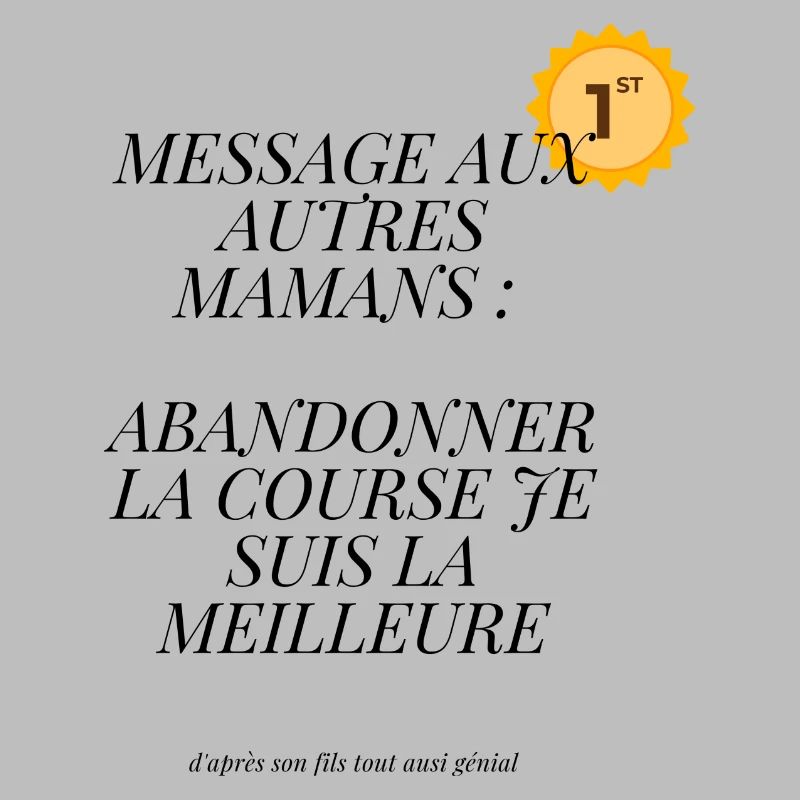 message aux autres mamans