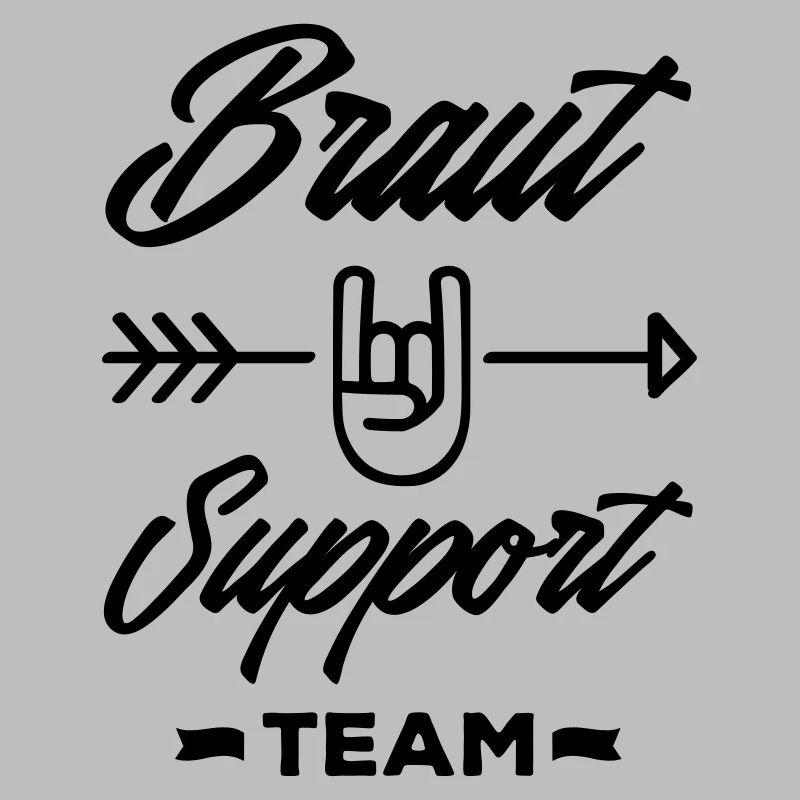 braut support team party