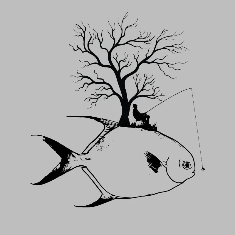 Graphic Tree - Fish Pompano