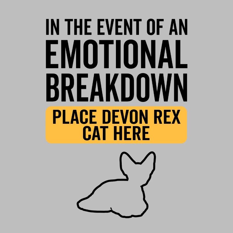Emotional - Devon Rex Cat