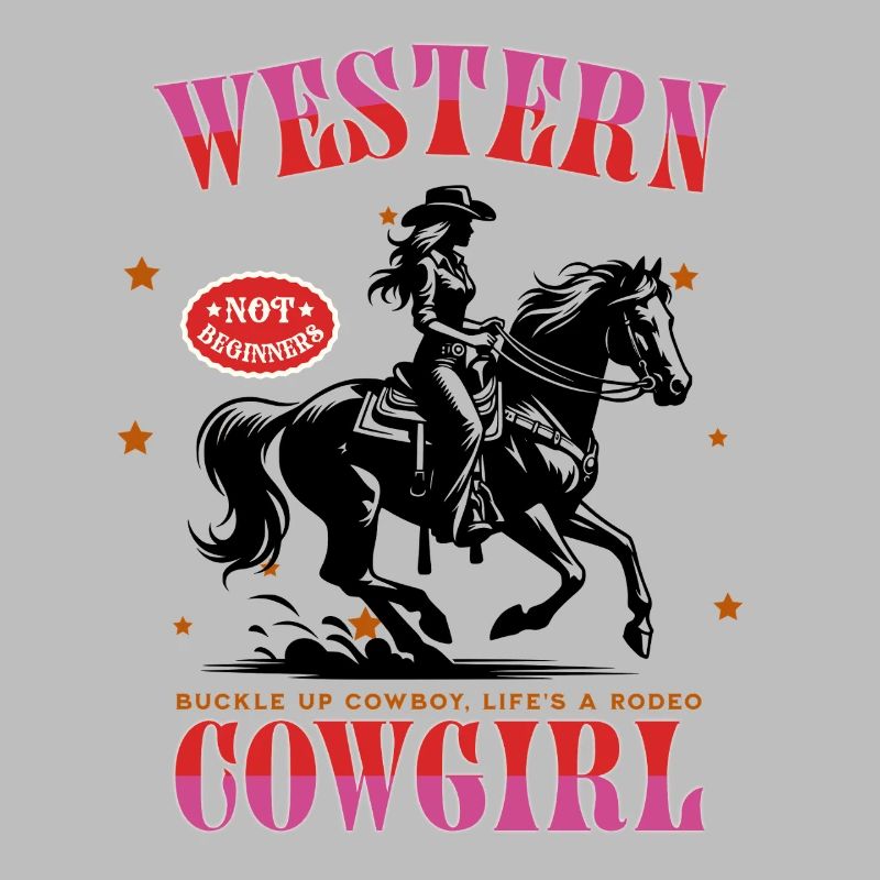Howdy Rodeo – Not for Beginners“-Design