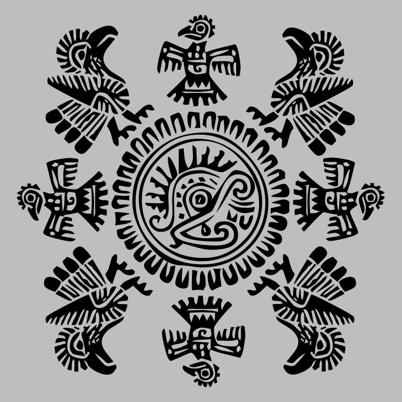 mexikanische zeichen / ethno
