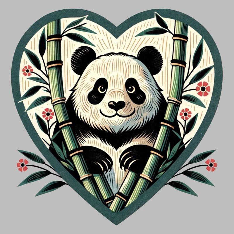 Panda Ours Bambou