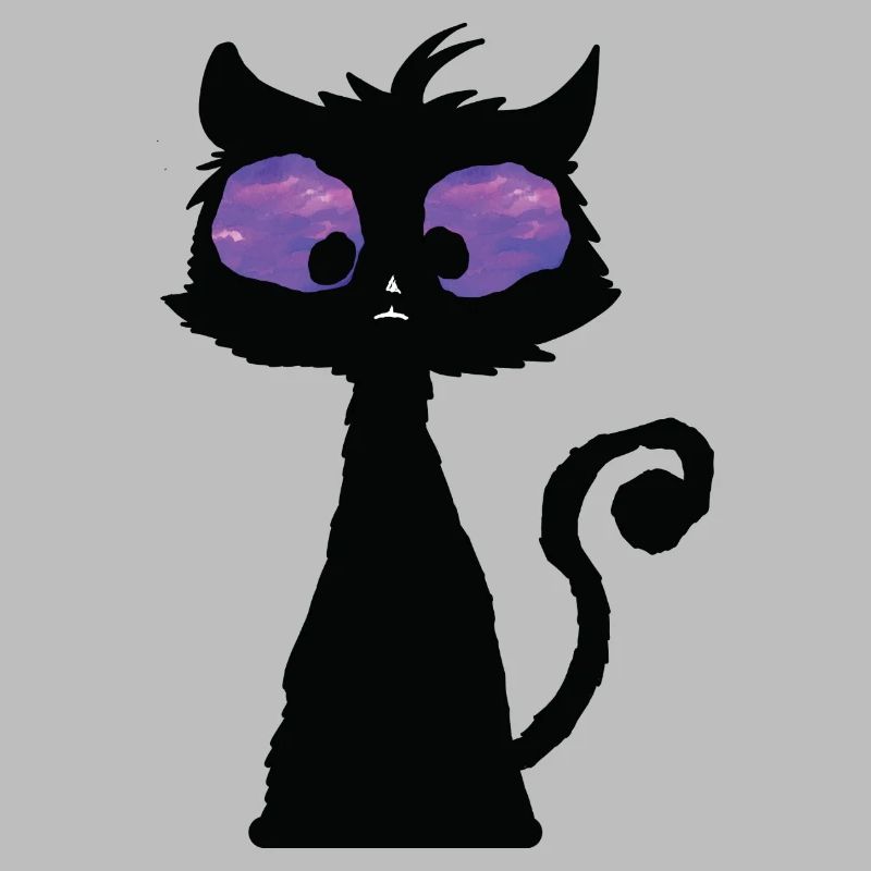 Psychedelic cat