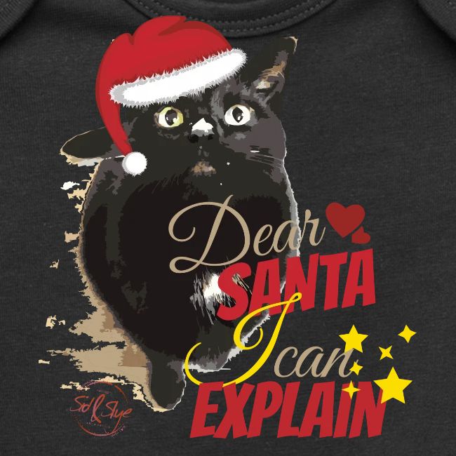 Katze "Dear Santa"