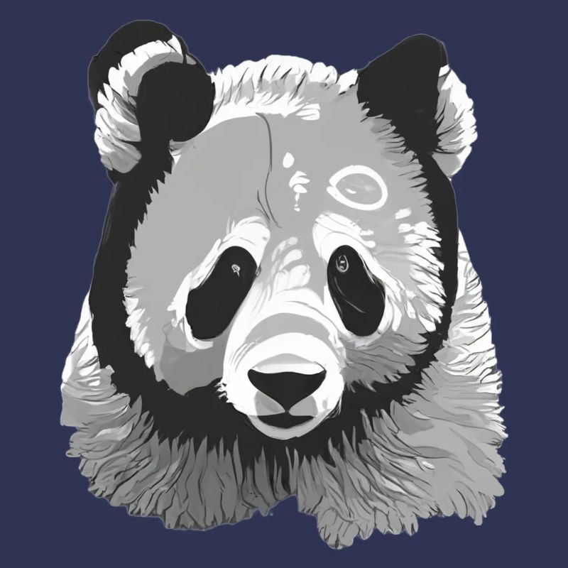 Stylized Baby Panda
