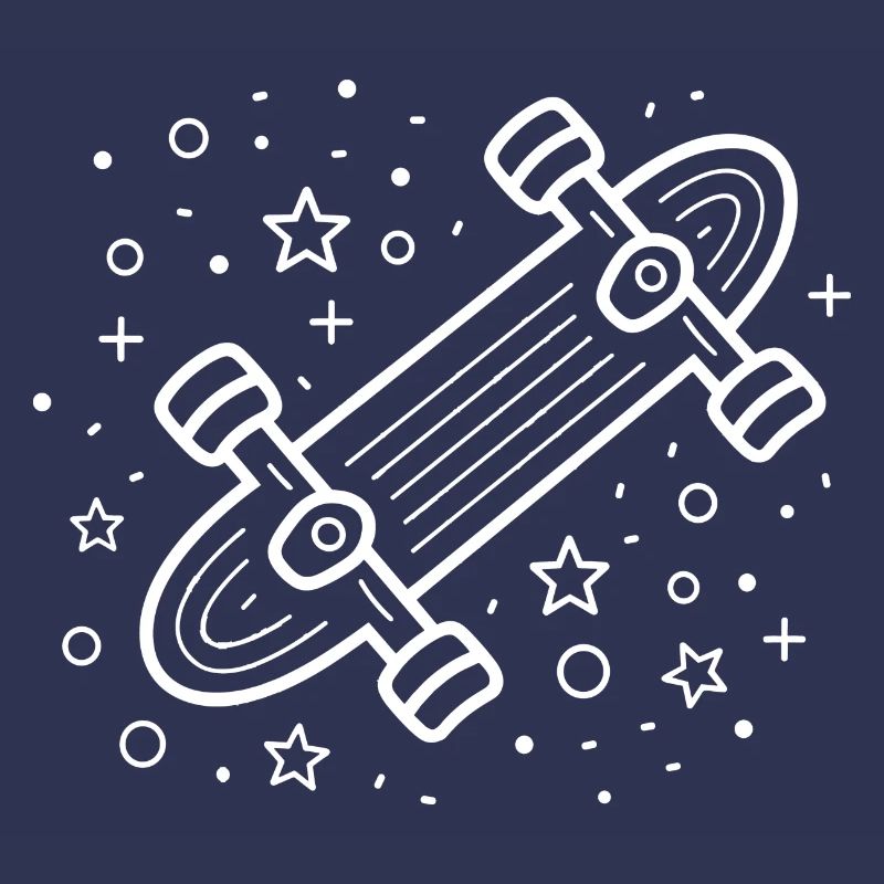 Skateboarding Comic