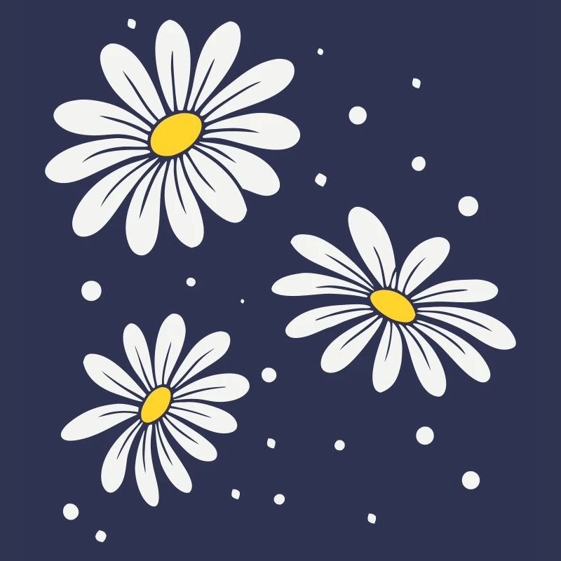 Gänseblümchen Punkte