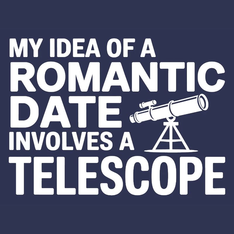 Romantic Date Telescope Journal 