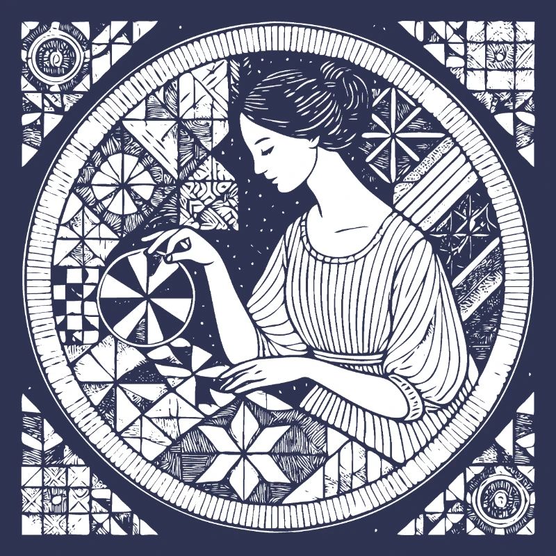 Conception de courtepointe – Créativité et artisanat