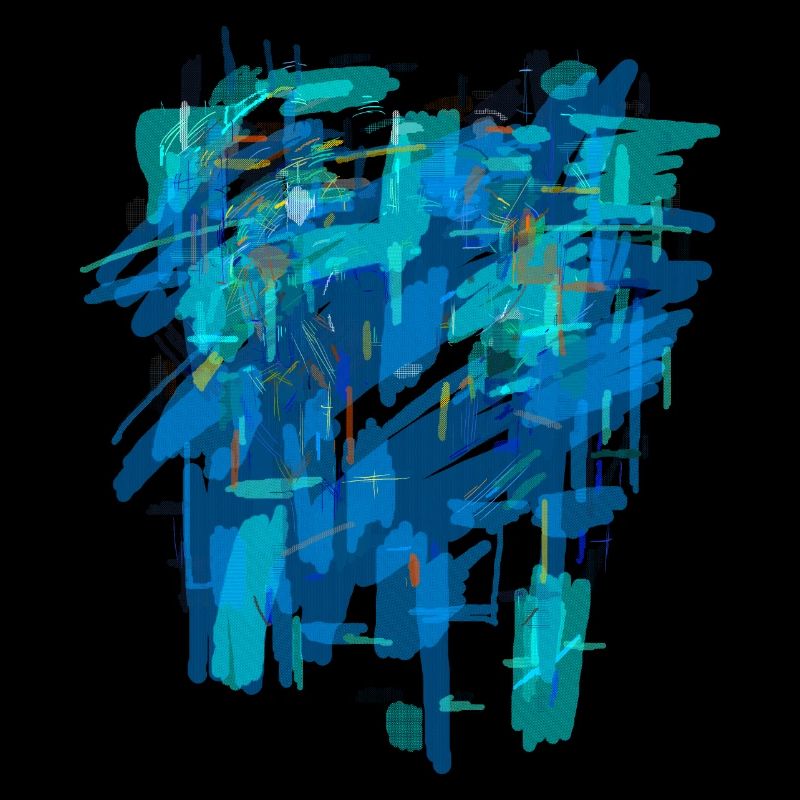 Fond bleu