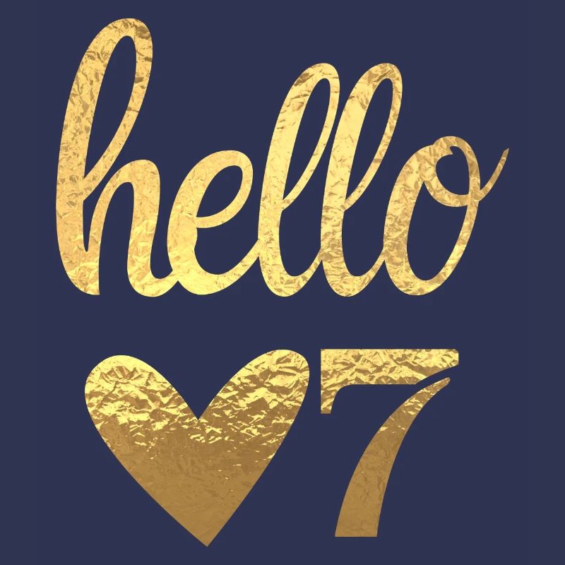 Hello 7 doré