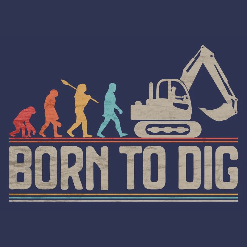 Né pour dig Evolution Excavator Excavator