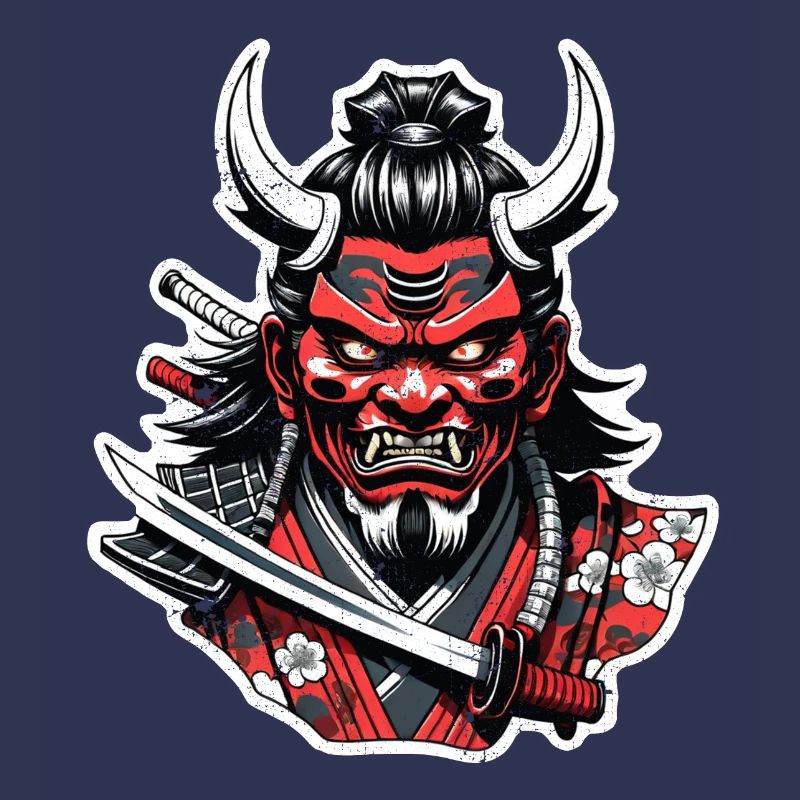 Samurai-Krieger - Japan - Dämon