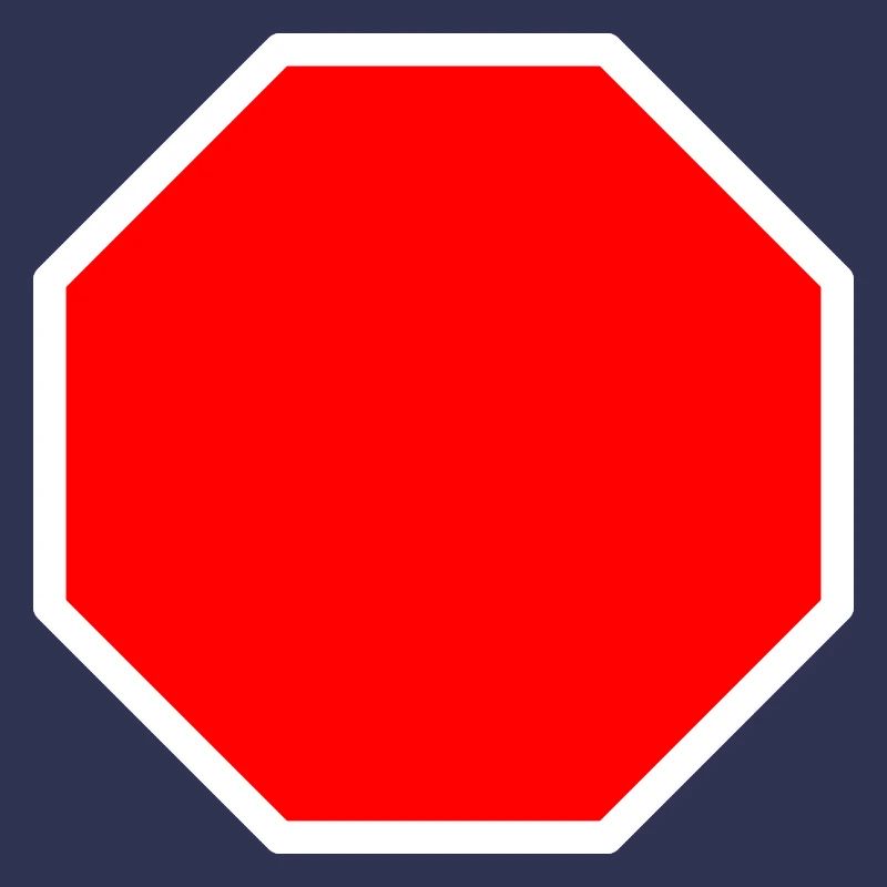 Stopschild Vorlage + DEIN TEXT