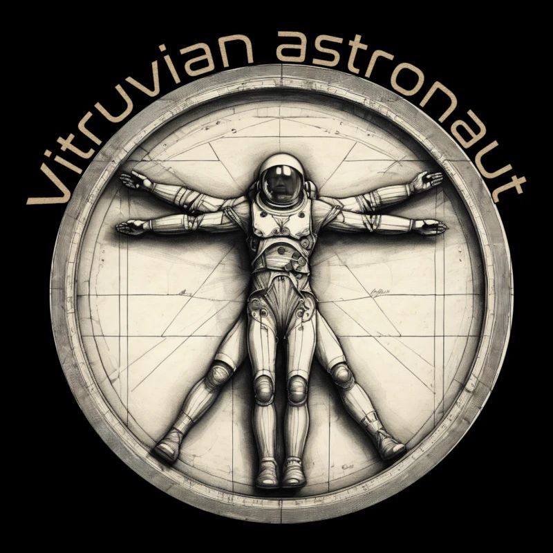 vitruvianischer astronaut
