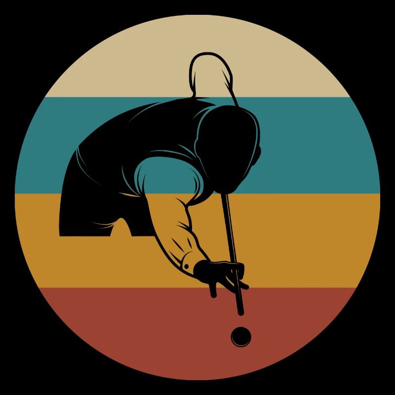 Vintage Billard Snooker pour les joueurs de billard