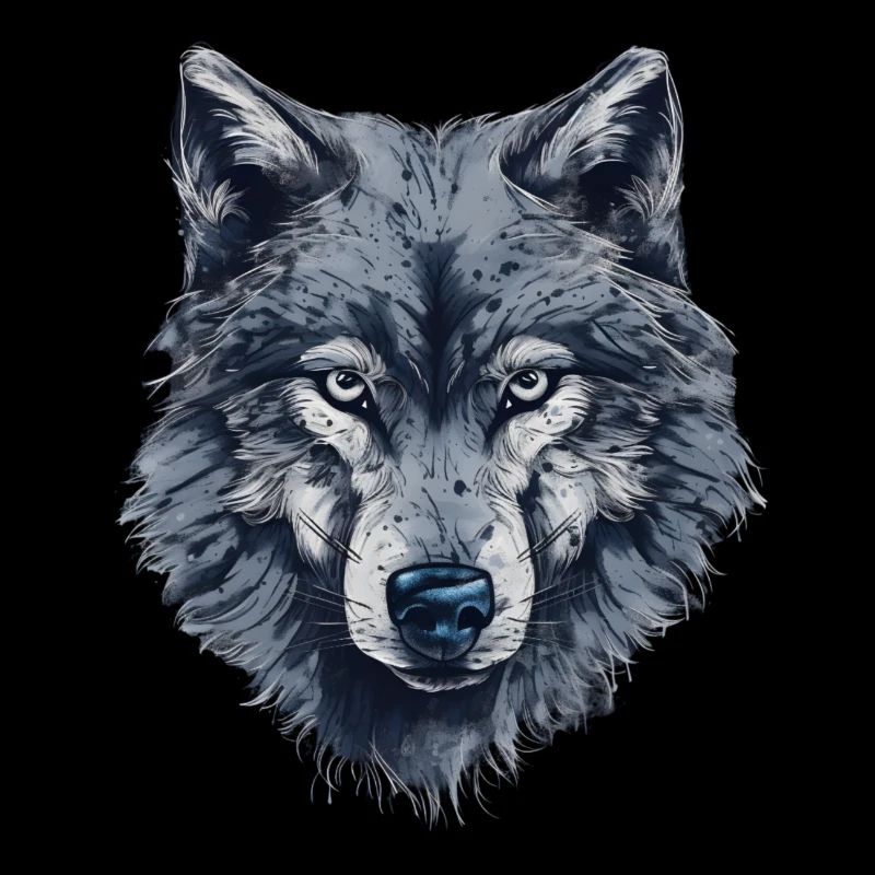 Wolf comme copain de la forêt