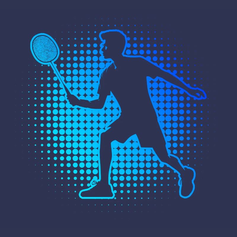 Badminton Squash Joueuse de badminton