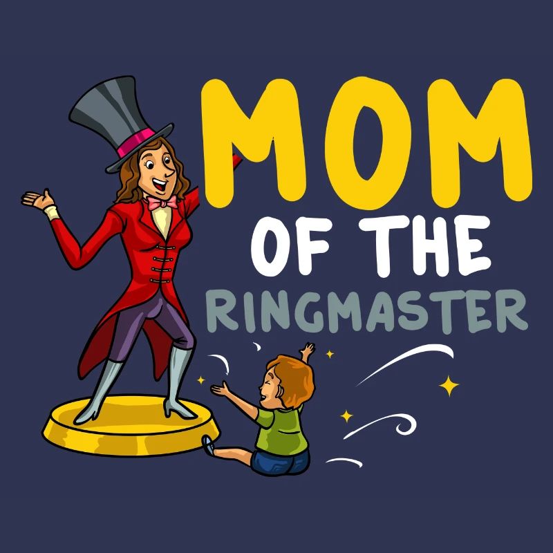 Zirkus Geburtstag party Mama Thema Ringmaster