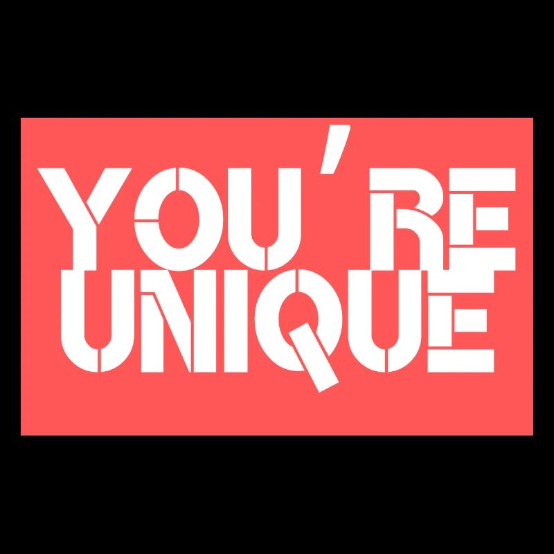 Du bist einzigartig