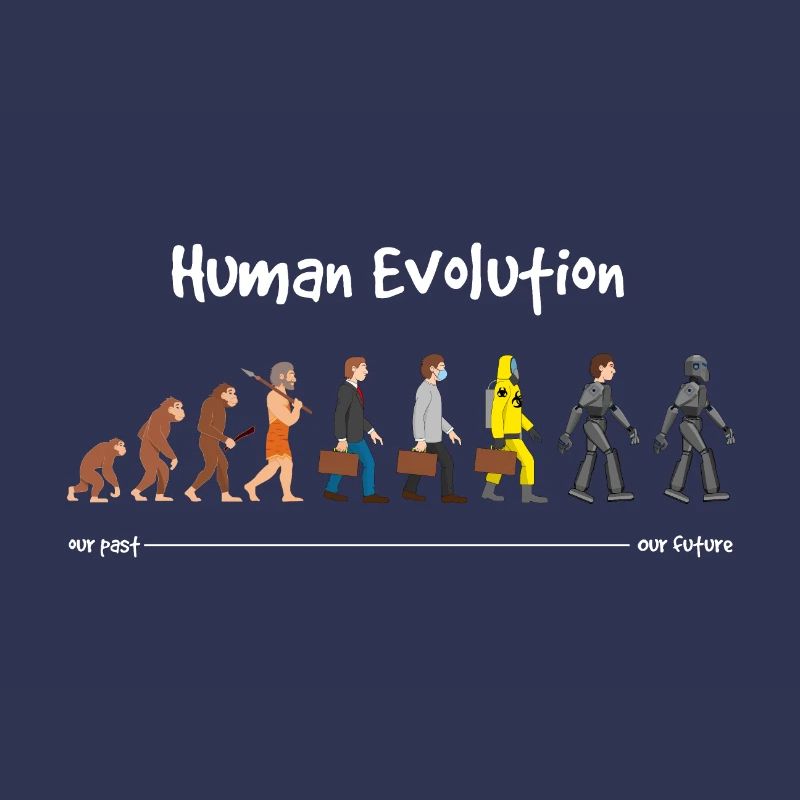 Evolution a robotic future Dark