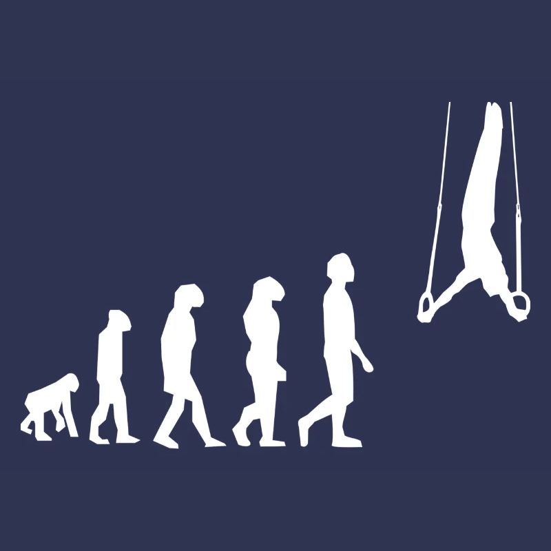 Anneaux de gymnastique évolution