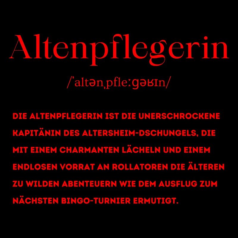 Altenpflegerin Definition