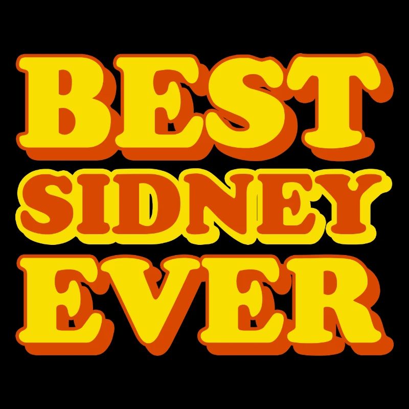 Funny gift with first name Sidney