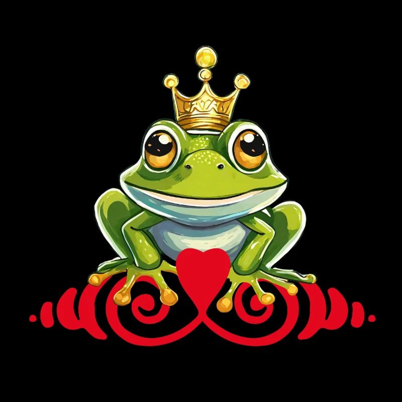 Grenouille Prince Baiser Roi