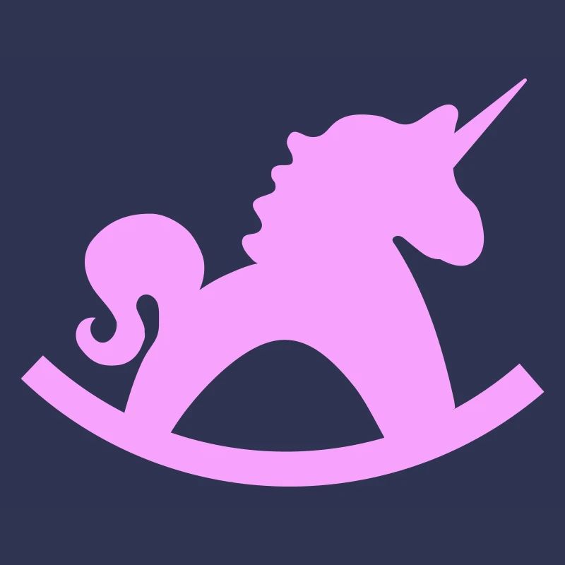 Licorne Cheval à bascule