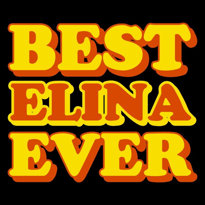 Elina First Name Funny Gift