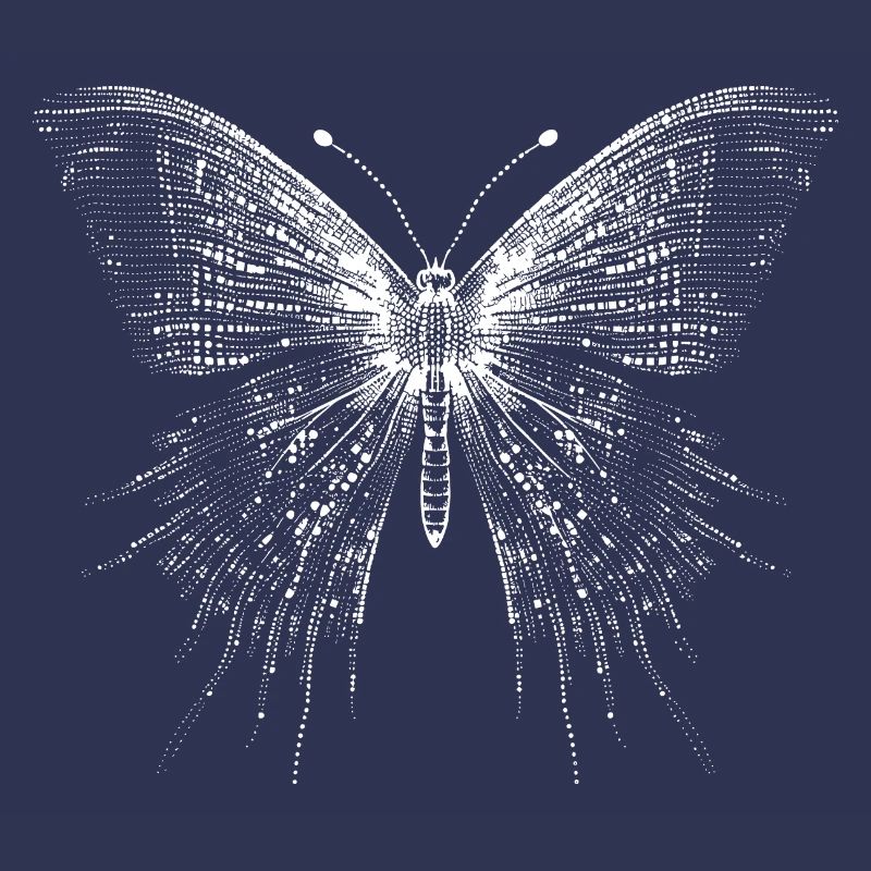 Butterfly in Ascii Code