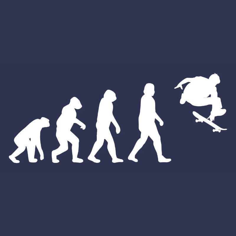 Skateboarding Skate Skater Evolution Skateboard