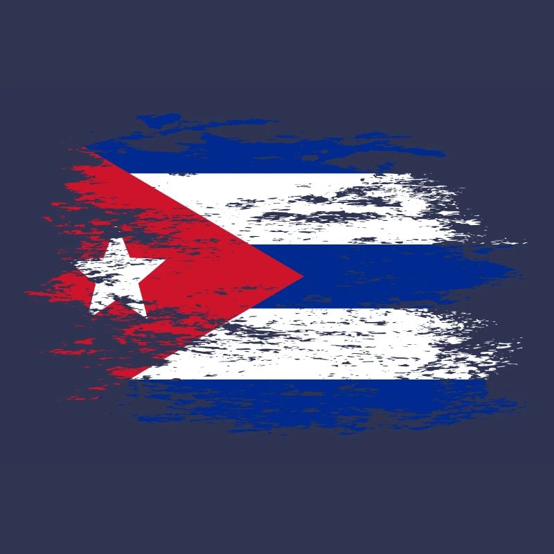 Drapeau cubain utilisé